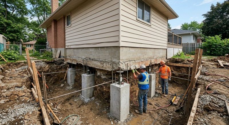 House Underpinning in Benzie County, MI