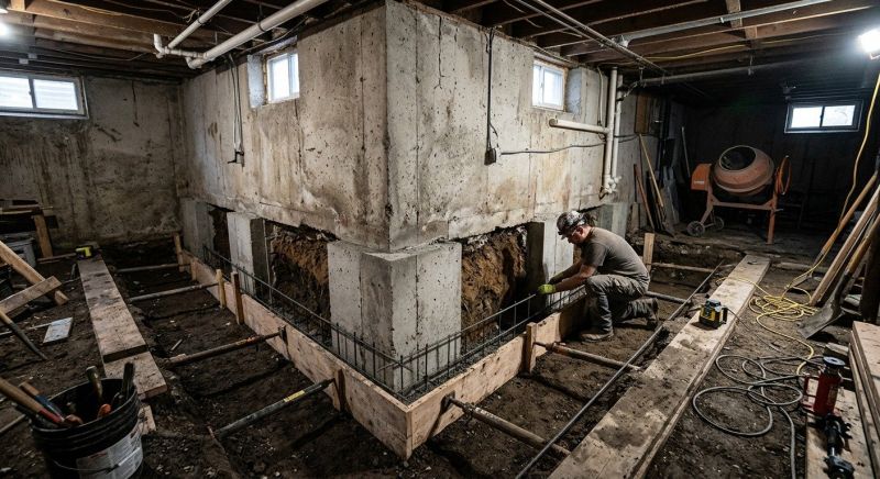 House Underpinning in Benzie County, MI