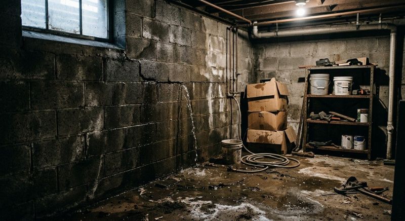 Leaking Foundation Repair in Benzie County, MI