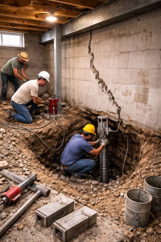 Piling Repair in Honor, MI