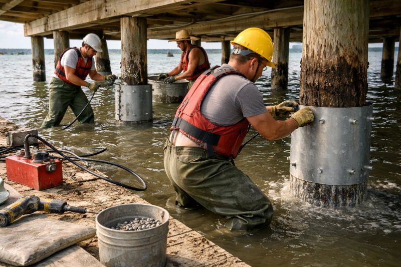 Piling Repair in Benzie County, MI