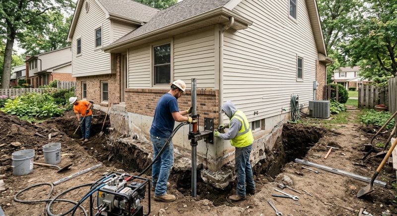 Residential Foundation Repair in Benzie County, MI