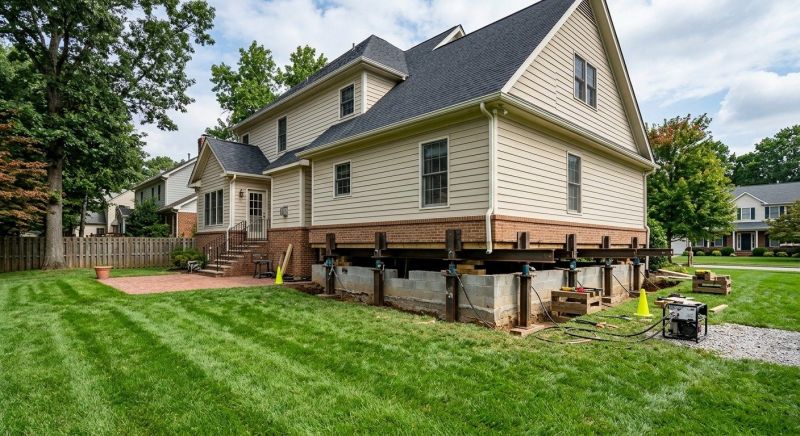 Settling Foundation Service in Empire, MI