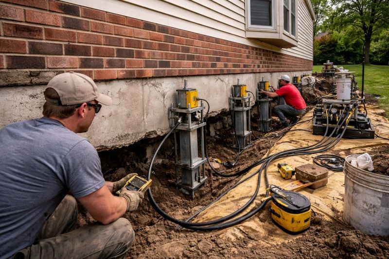 Settling Foundation Service in Onekama, MI