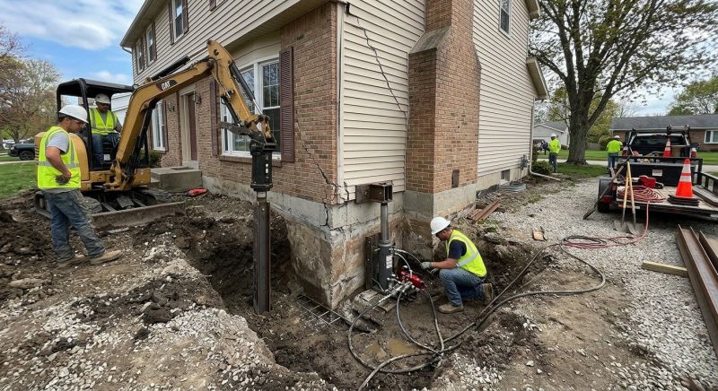 Sinking Foundation Repair in Onekama, MI