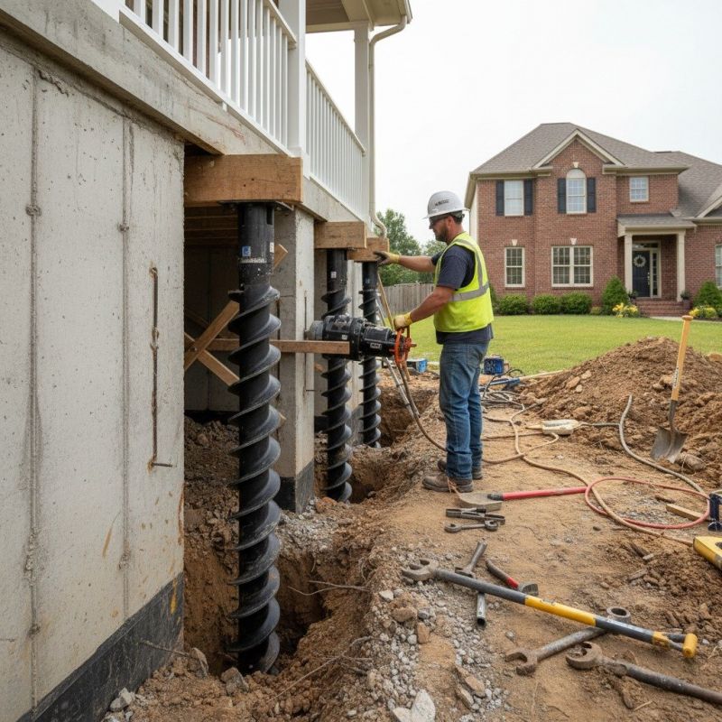 Structural Underpinning in Benzie County, MI