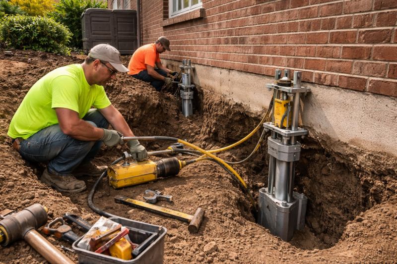 Settling Foundation Service in Bear Lake, MI